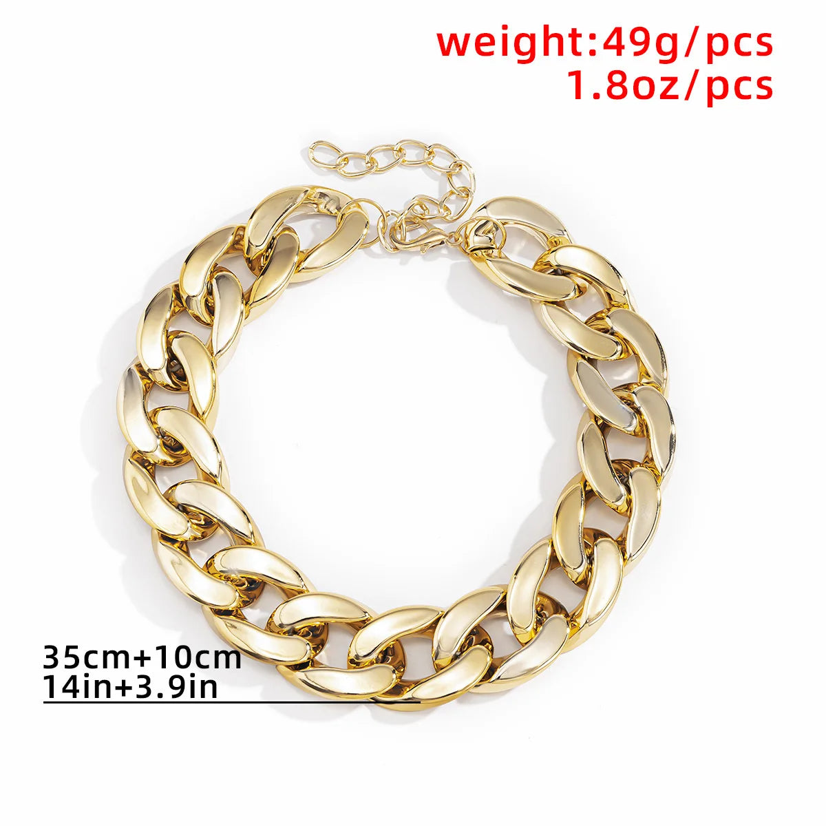 Necklace Lady Thick Chain Creative Necklaces