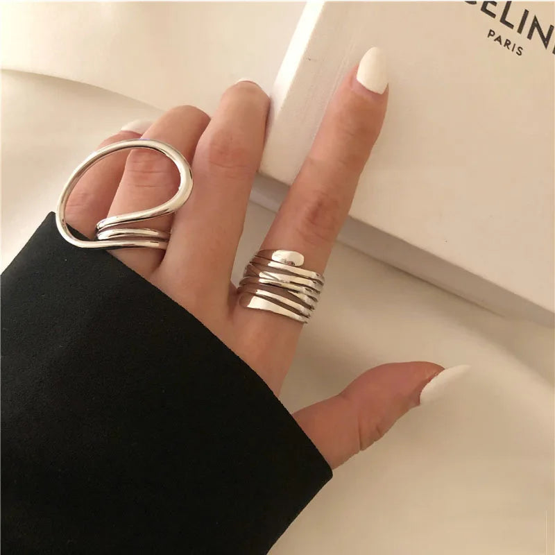 Lines Ring Women Jewelry