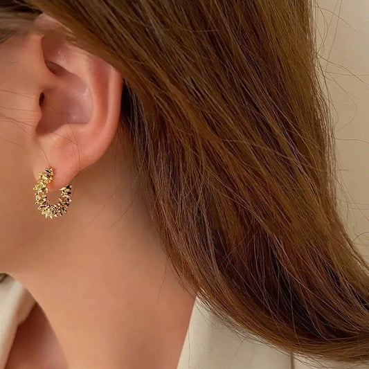 C-Shaped Earrings for Women